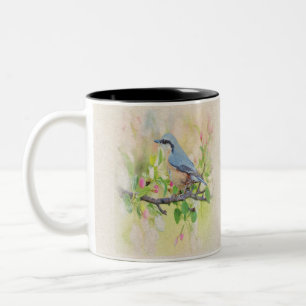 Bird Fanatic Two-Tone Coffee Mug
