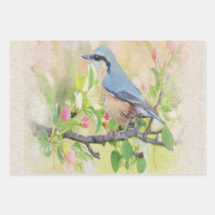 Bird Fanatic Wrapping Paper Sheet