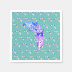Bird Feather Napkin
