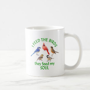BIRD FEEDER COFFEE MUG