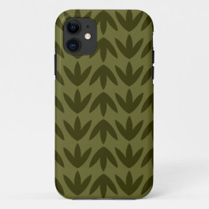 Bird Feet - Shades of olive.pdf iPhone 11 Case