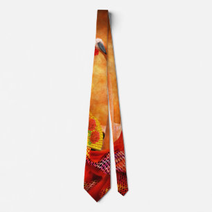 Bird - Flamingo - Flamengo Dancer Tie