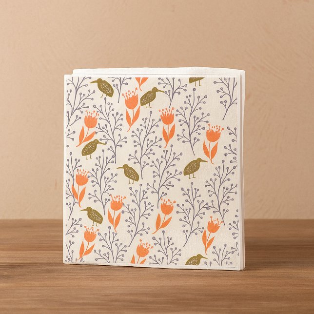 Bird Foliage Nature Napkins (Creator Uploaded)