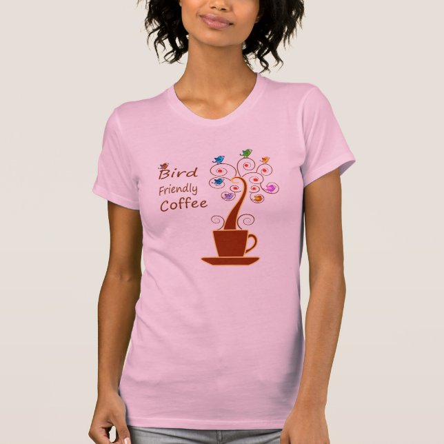 Bird Friendly Coffee T-Shirt (Front)