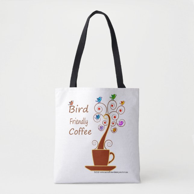 Bird Friendly Coffee Tote Bag (Front)