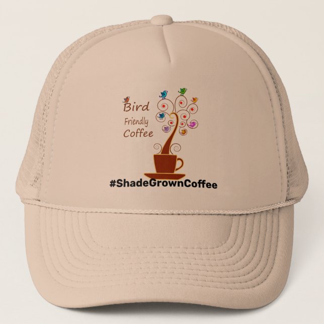 Bird-Friendly Coffee Trucker Hat (Front)
