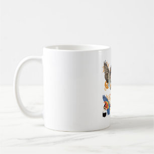 Bird Halloween Artwork Spooky Feathered Friend Ill Coffee Mug