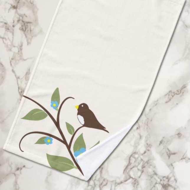 Bird Hand Towel (Creator Uploaded)