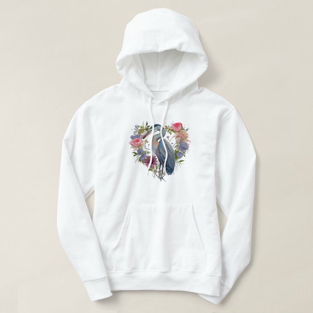 Bird Hooded Sweatshirt (Design Front)
