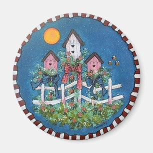 Bird House Condo Magnet