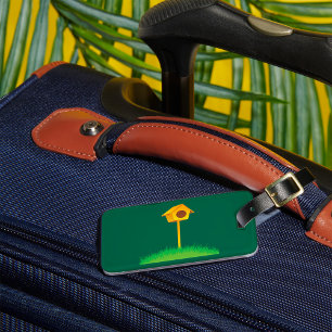 Bird House  Luggage Tag