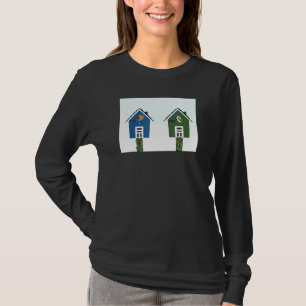 Bird House Robin Blue Titmouse Bird Bird Birdwatch T-Shirt