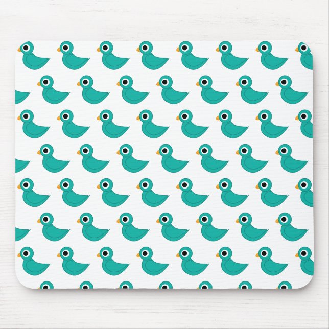 Bird Illustration Mouse Mat (Front)