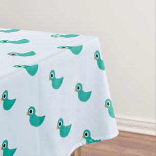 Bird Illustration Tablecloth
