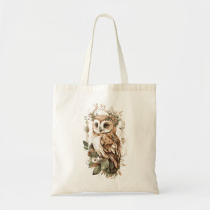 Bird Illustration Tote Bag