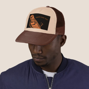 Bird Image Create own Text Printed Beautiful-Cap Trucker Hat
