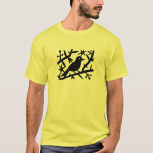 Bird In A Tree Action Time Love-in Party forever T-Shirt
