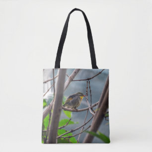 Bird in a tree Tote Bag