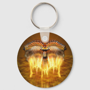 Bird in Flight Key Ring