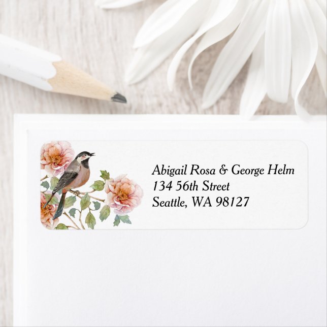 Bird in Flowers Wedding (Insitu)