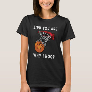 Bird In Her Final Regular Season Home Game Basketb T-Shirt