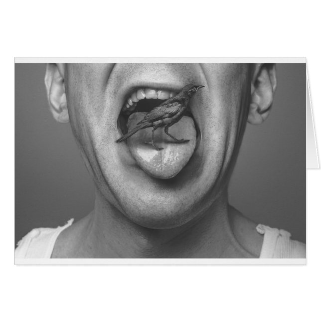 Bird in the mouth (Front Horizontal)