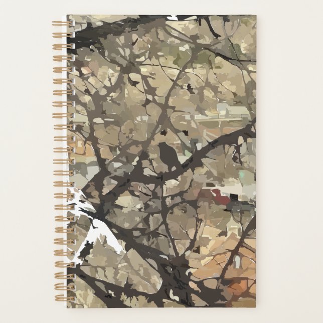 Bird In Tree Planner (Front)