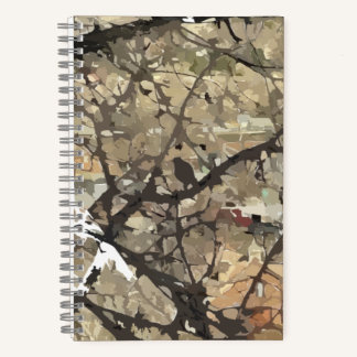 Bird In Tree Spiral Notebook