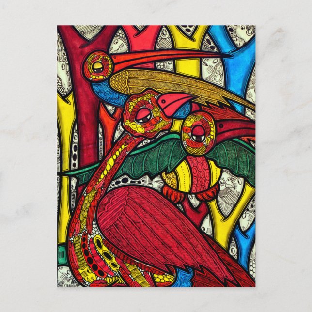 Bird life 2013 postcard (Front)
