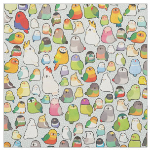 Bird Loafs Fabric