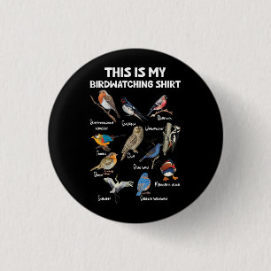 Bird Lover Birdwatcher Birder This Is My Birdwatch 3 Cm Round Badge