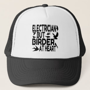 Bird Lover Electrician Trucker Hat
