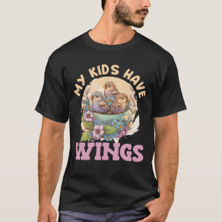 Bird Lover My Have Wings Finch Birds lovers friend T-Shirt