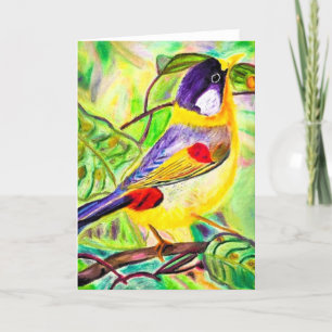 Bird Lover Note Card <Blank Inside>