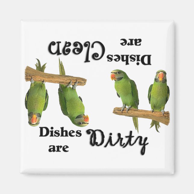 Bird Lovers Dishwasher Magnet (Front)