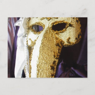 Bird Mask Postcard