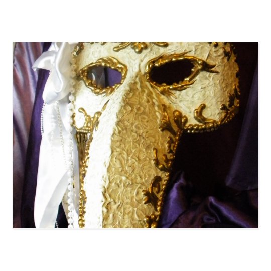 Bird Mask Postcard