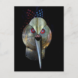 Bird Mask Postcard