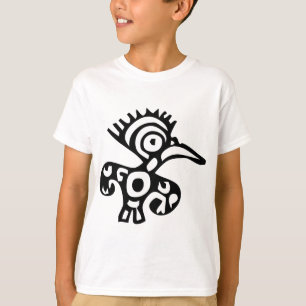 Bird, Mexican hieroglyph(Maya) T-Shirt