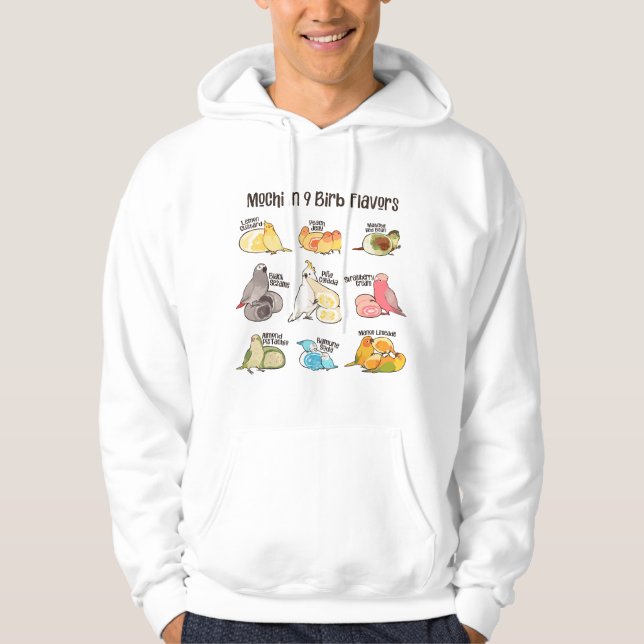 Bird Mochi Hoodie (Front)