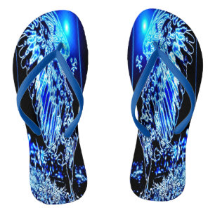Bird Models: Magnified Eagle 01-01 Flip Flops