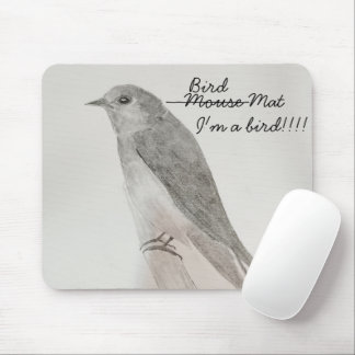 Bird mouse mat
