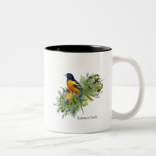 Bird Mug Baltimore Oriole