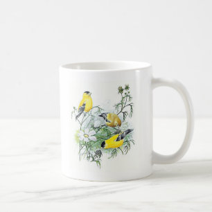 Bird Mug - Goldfinch