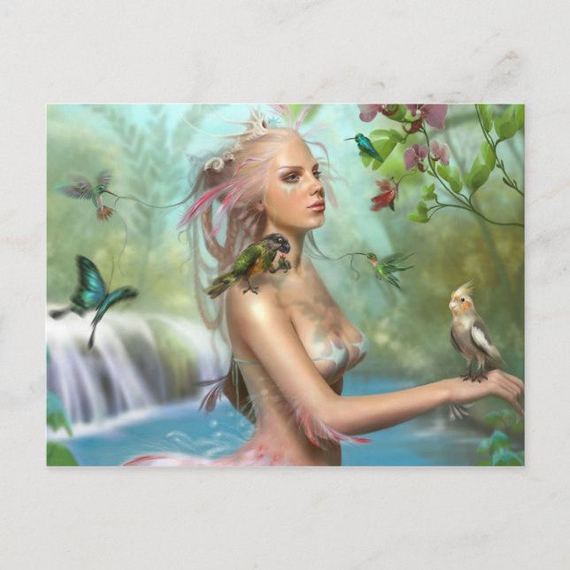 Bird Muse Postcard (Front)