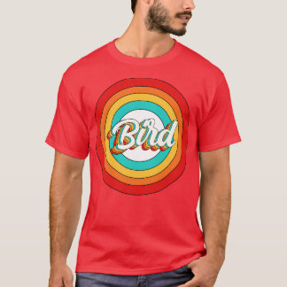 Bird Name Shirt Vintage Bird Circle