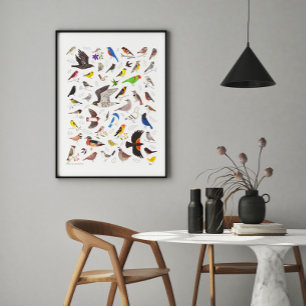 Bird Nerd Art Print