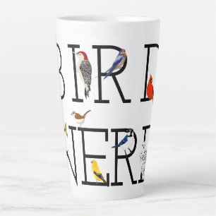 Bird Nerd Assortment Two Latte Mug