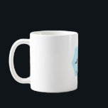bird nerd cute blue bird coffee mug<br><div class="desc">bird nerd cute blue bird,  ideal for gifts or everyday wear by bird lovers, birdwatchers,  bird enthusiast,  nature fans and wildlife fans</div>