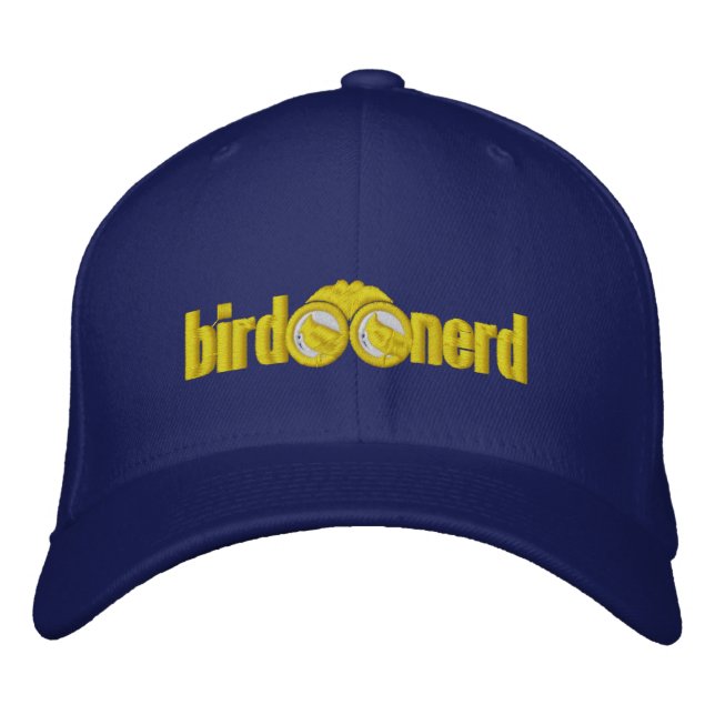 Bird Nerd [Embroidered] Embroidered Hat (Front)